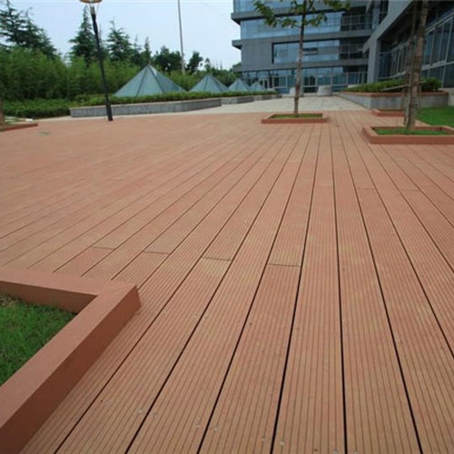 天津和平木塑地板工程|广泛适用于公园等公共休闲区天津公园平台、休闲广场、小区社区