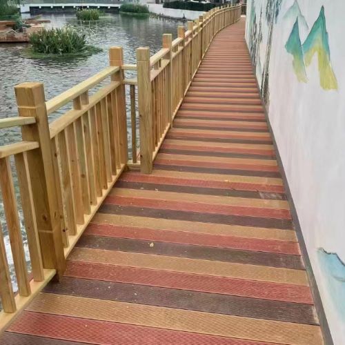 天津北辰区塑木地板平台施工|广泛使用在天津城市道路、广场、码头等公共设施的铺设